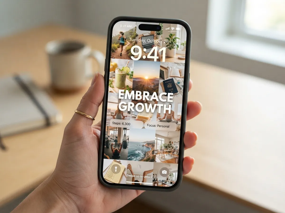 The lock screen wallpaper board