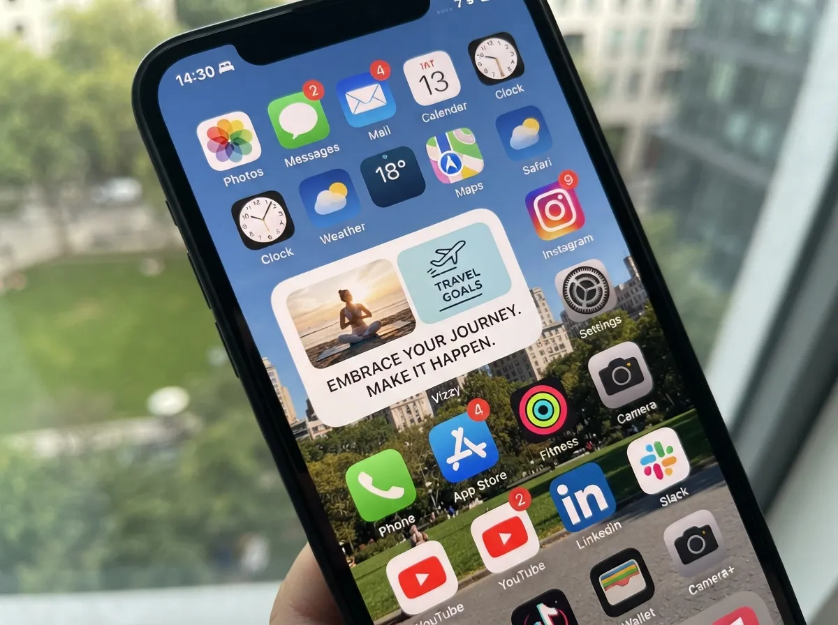 The home screen widget micro board