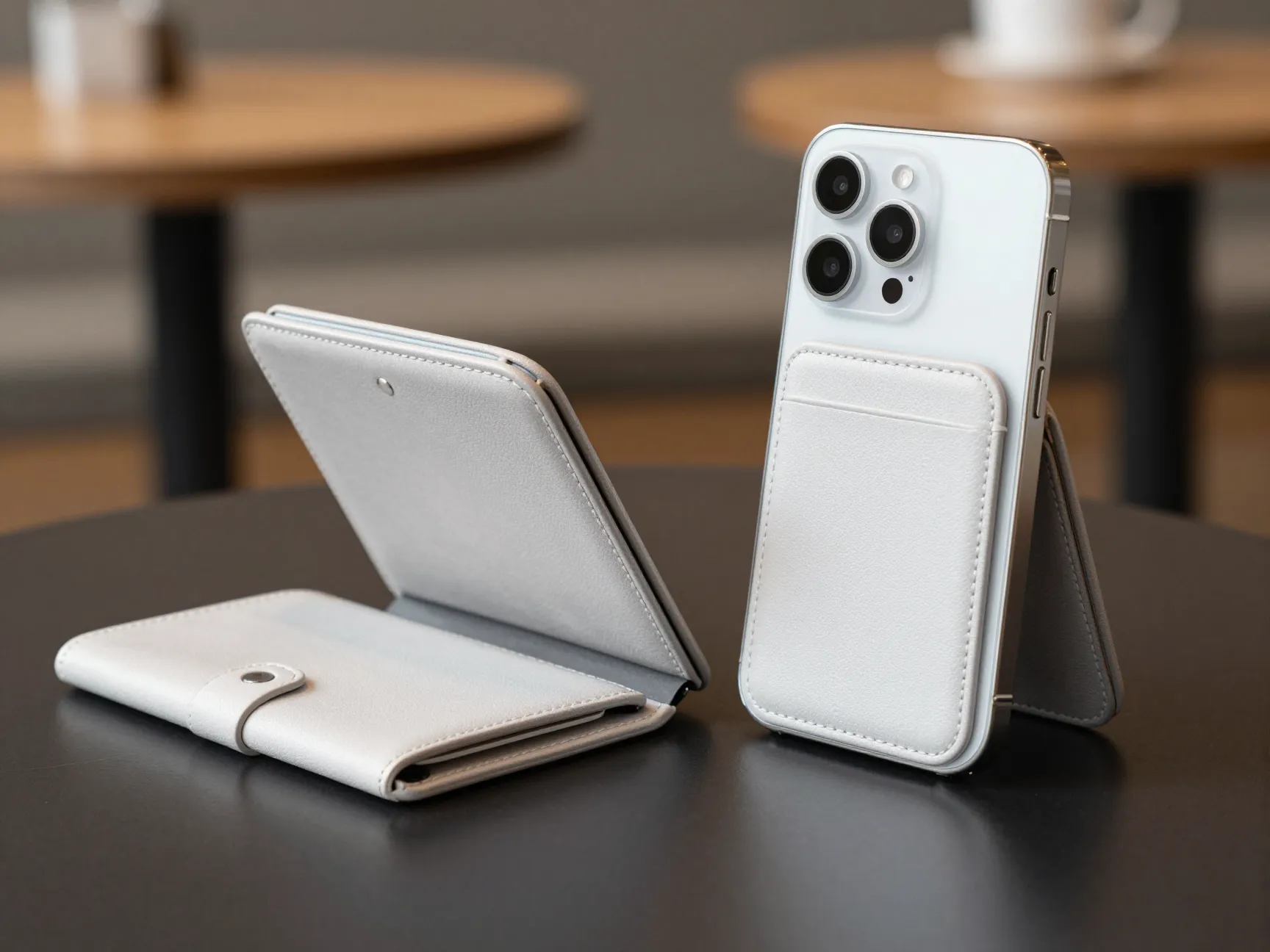 Magsafe wallet and stand