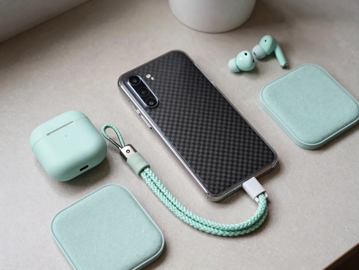 Add vinyl skins straps and coordinated accessories