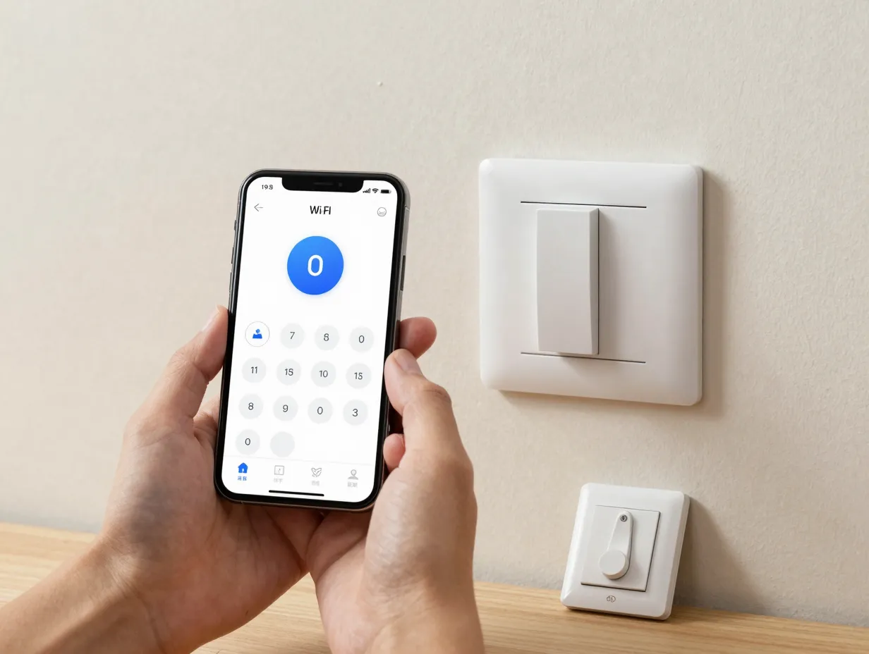1 replace standard switches with wi fi smart switches