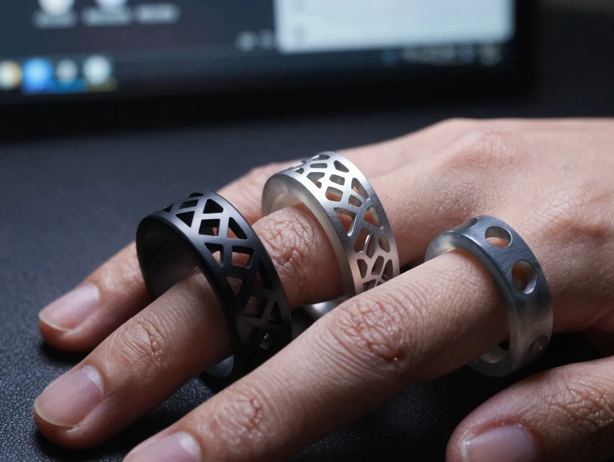 Lattice and openwork statement rings