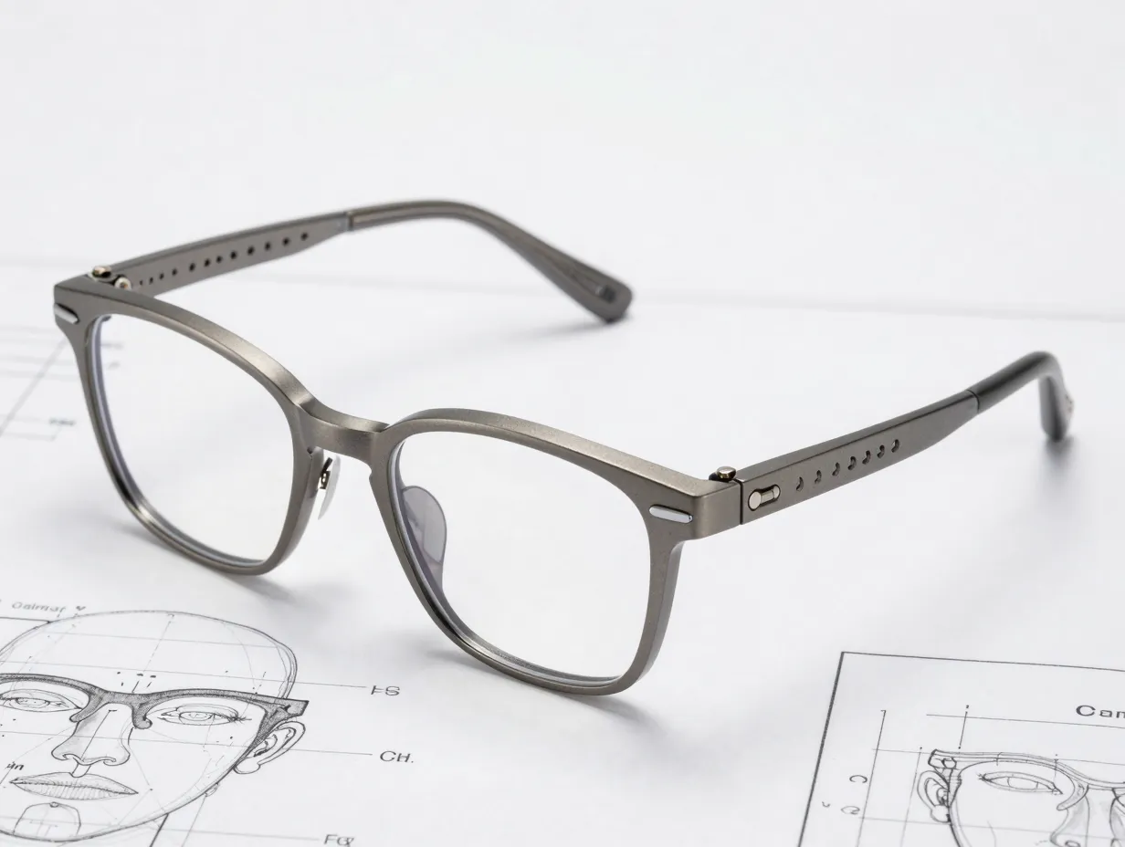 Aerospace grade 3d printed eyewear
