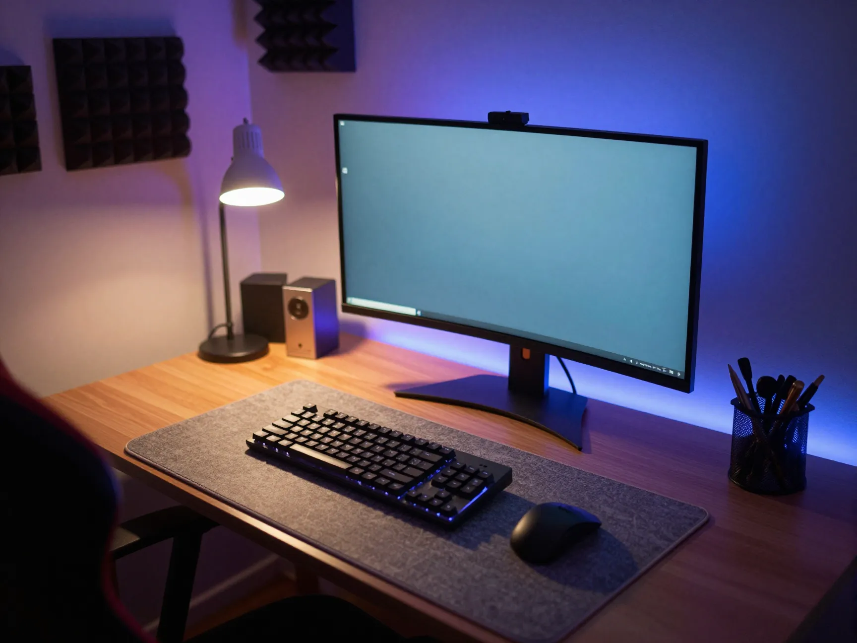 Layer lighting rgb and acoustics together