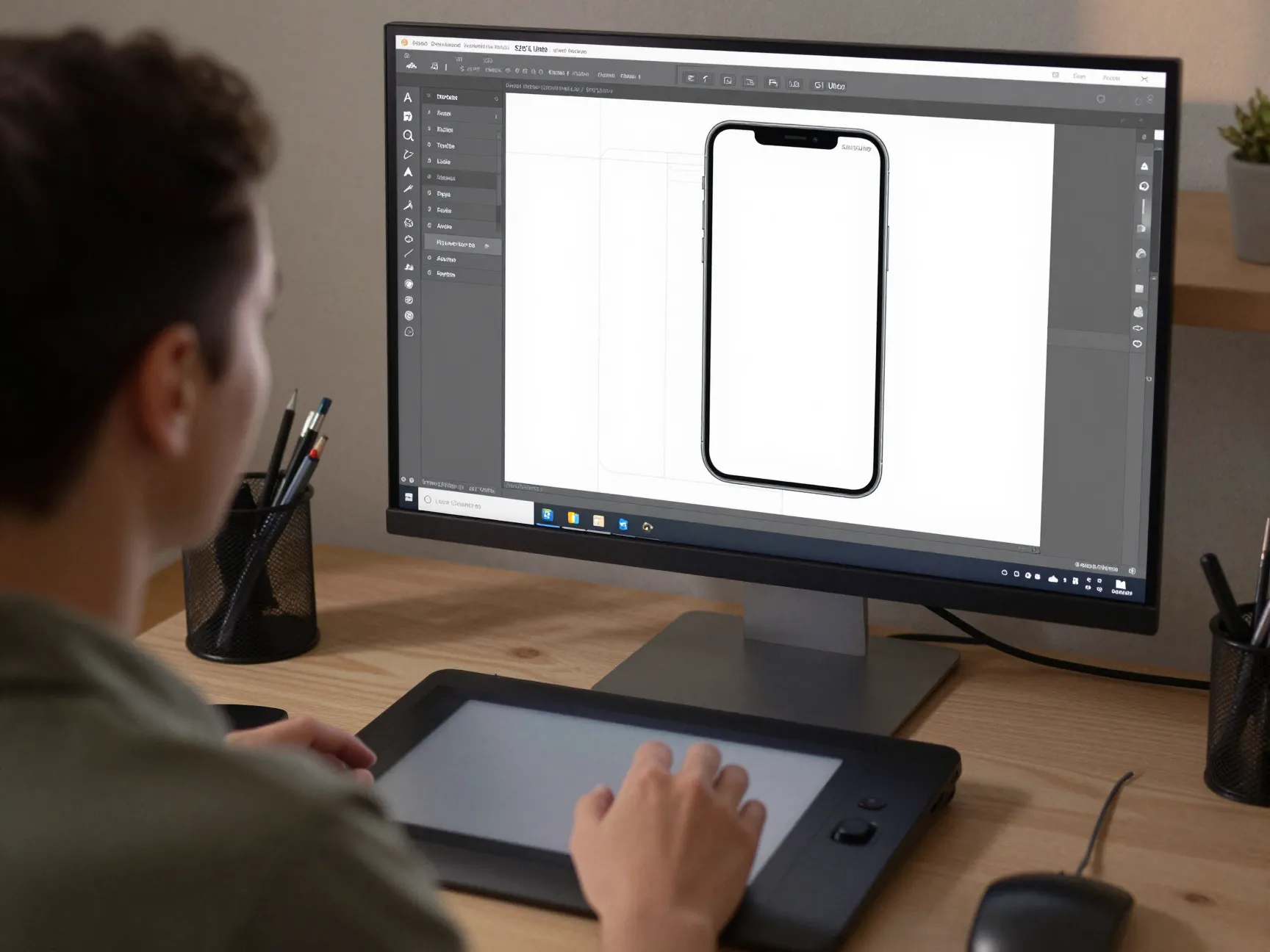 Envato elements mockup templates adapted for print