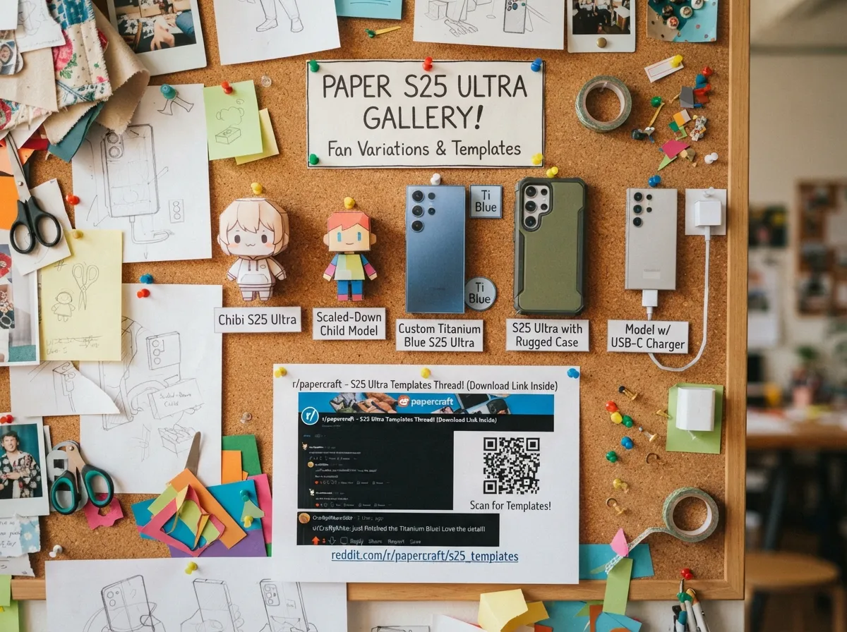 Community shared templates on crafting forums and file sharing sites