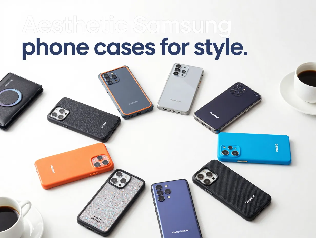 Aesthetic samsung phone cases for style
