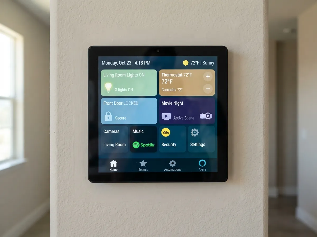 1 tile based dashboard ui amazon echo hub