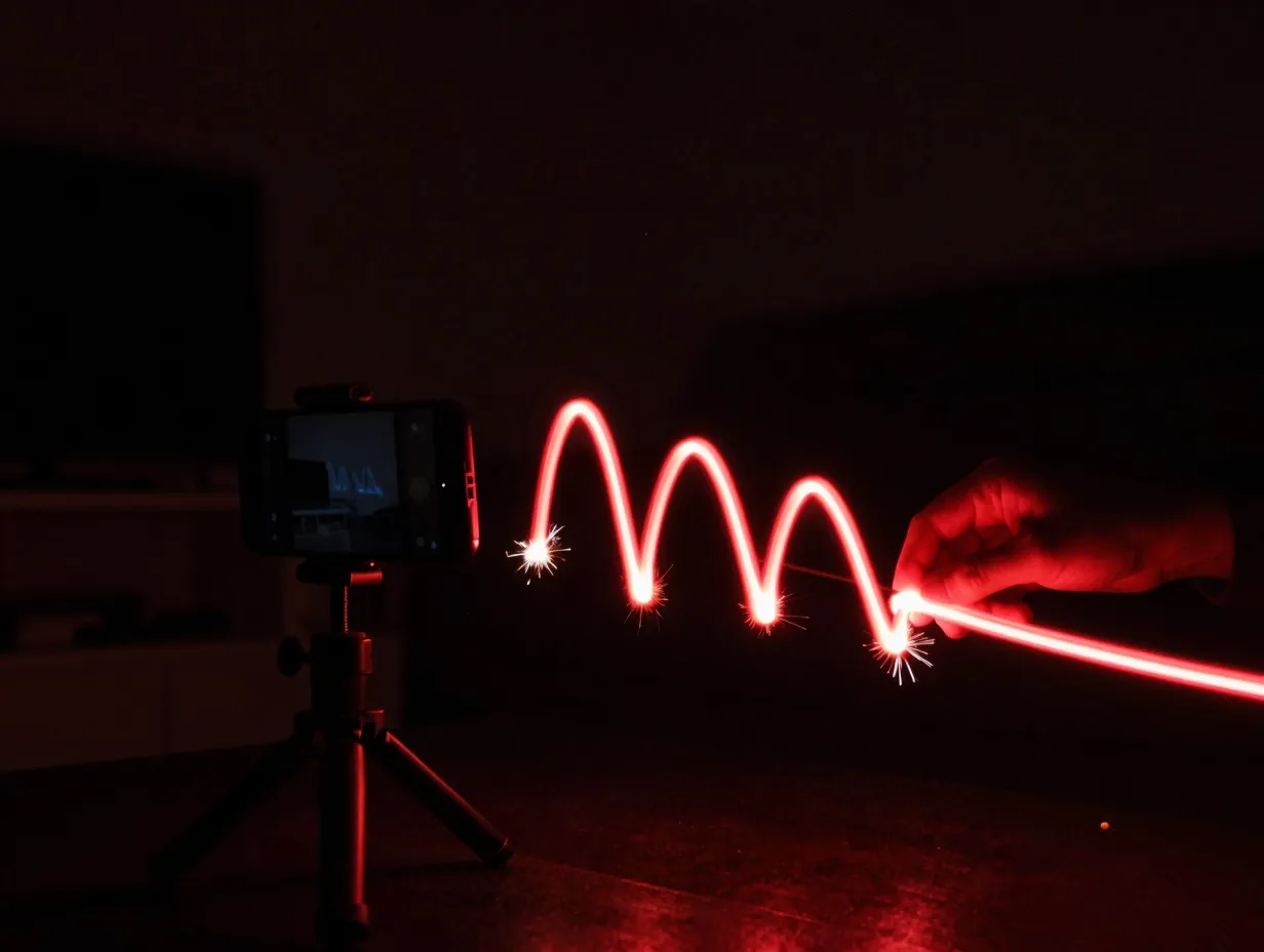 Light painting and long exposure magic