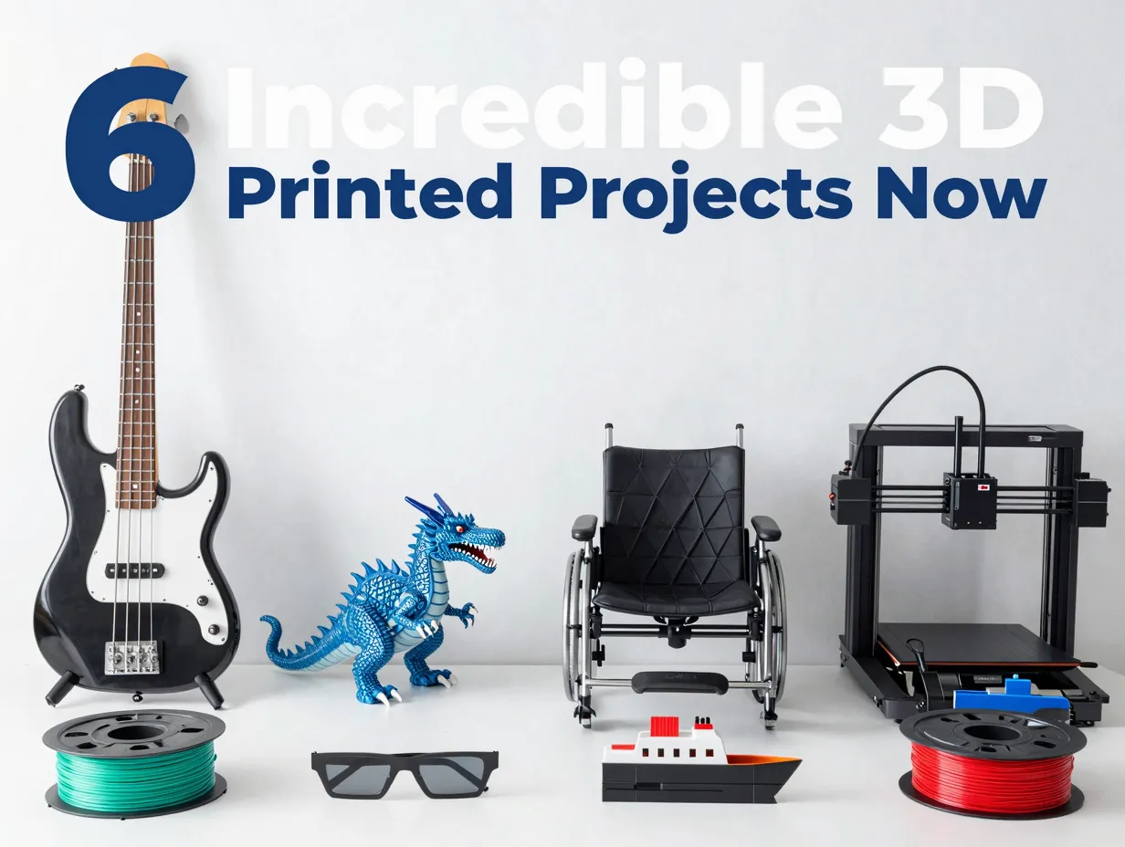 6 incredible 3d printed projects now