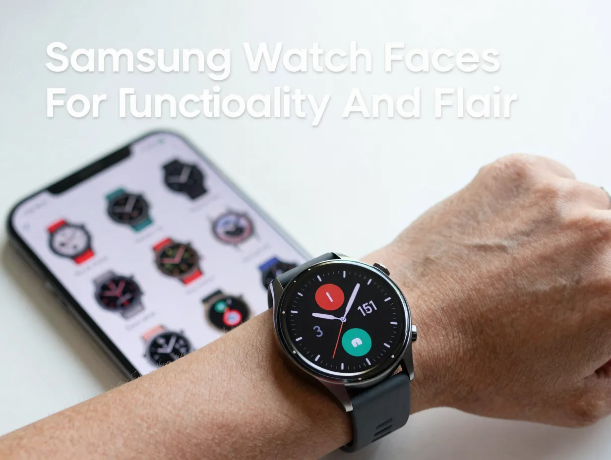 Samsung watch faces for functionality and flair
