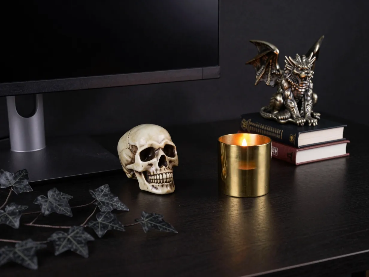 Gothic and occult decor