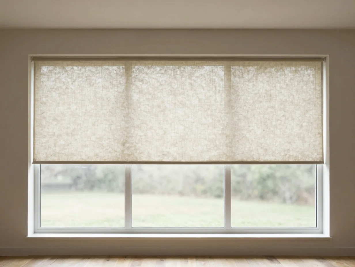 Motorized window treatments integrated with architecture