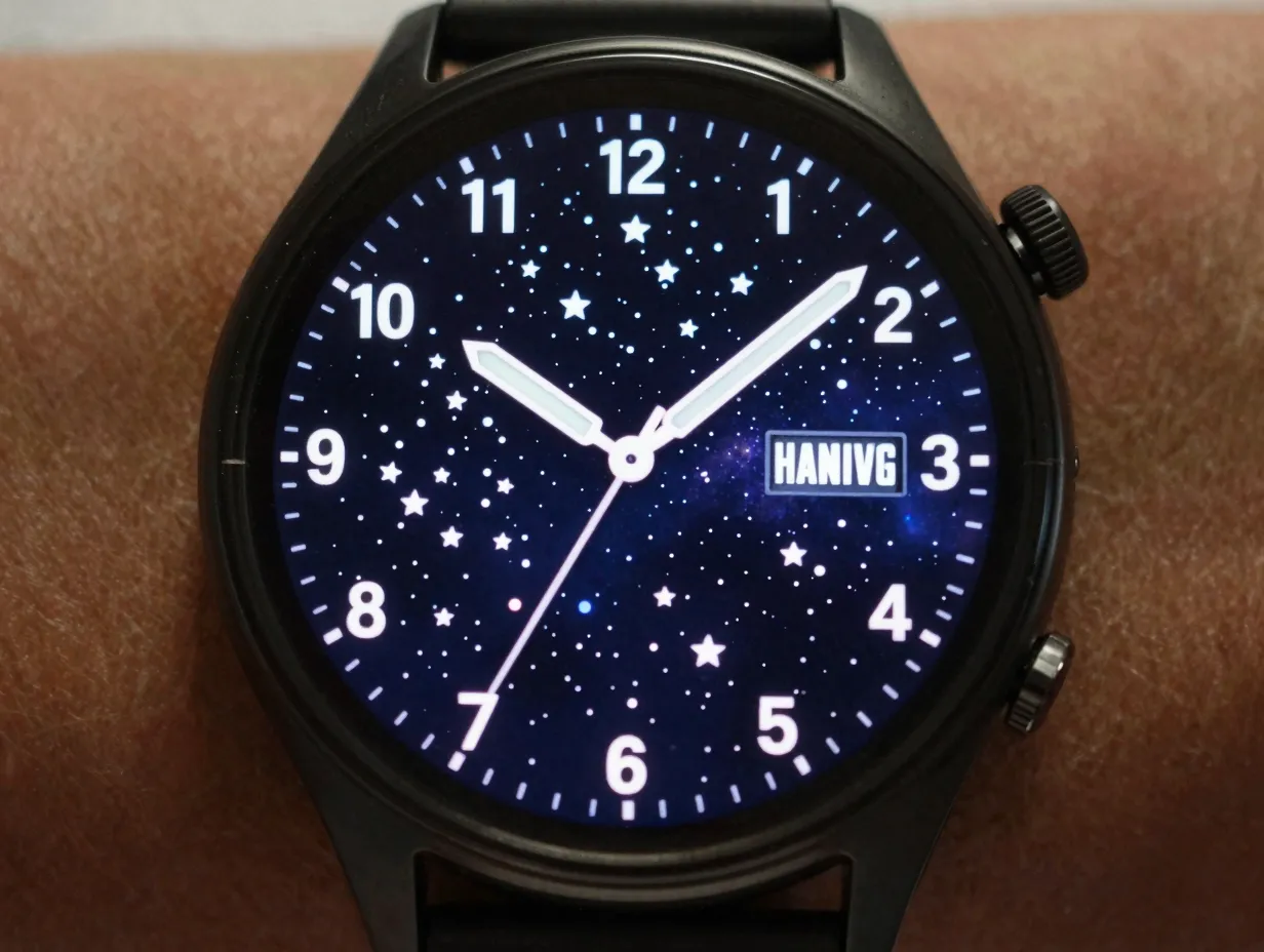 Analog star map
