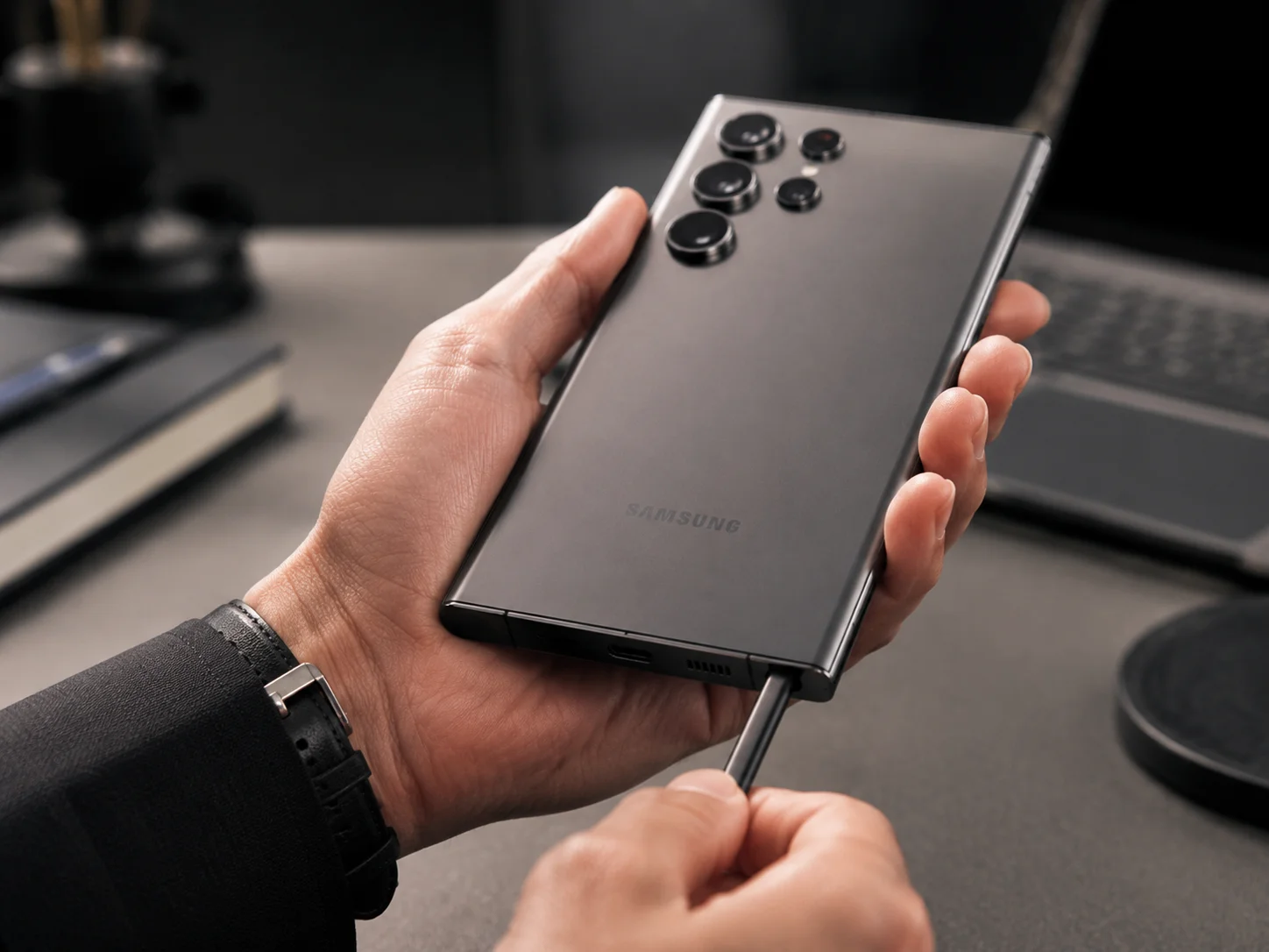 The galaxy note line was absorbed into the s series