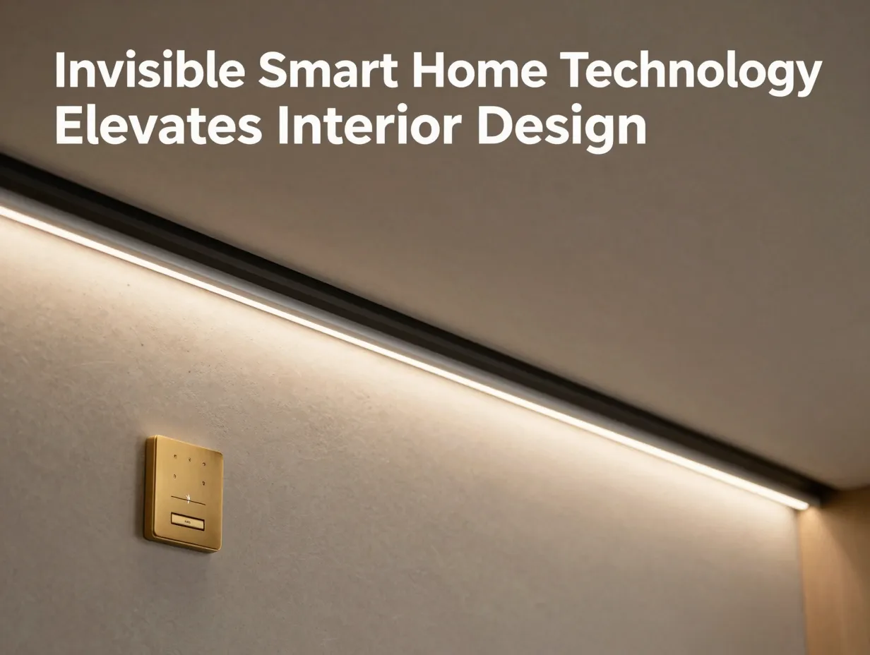 Invisible smart home technology elevates interior design