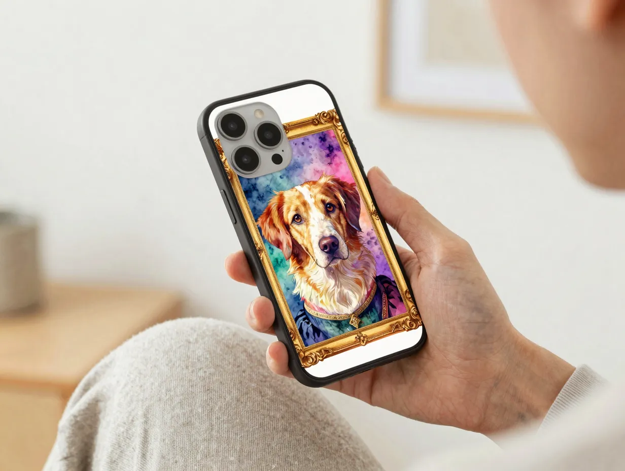 Hyper personalized photo and ai art cases