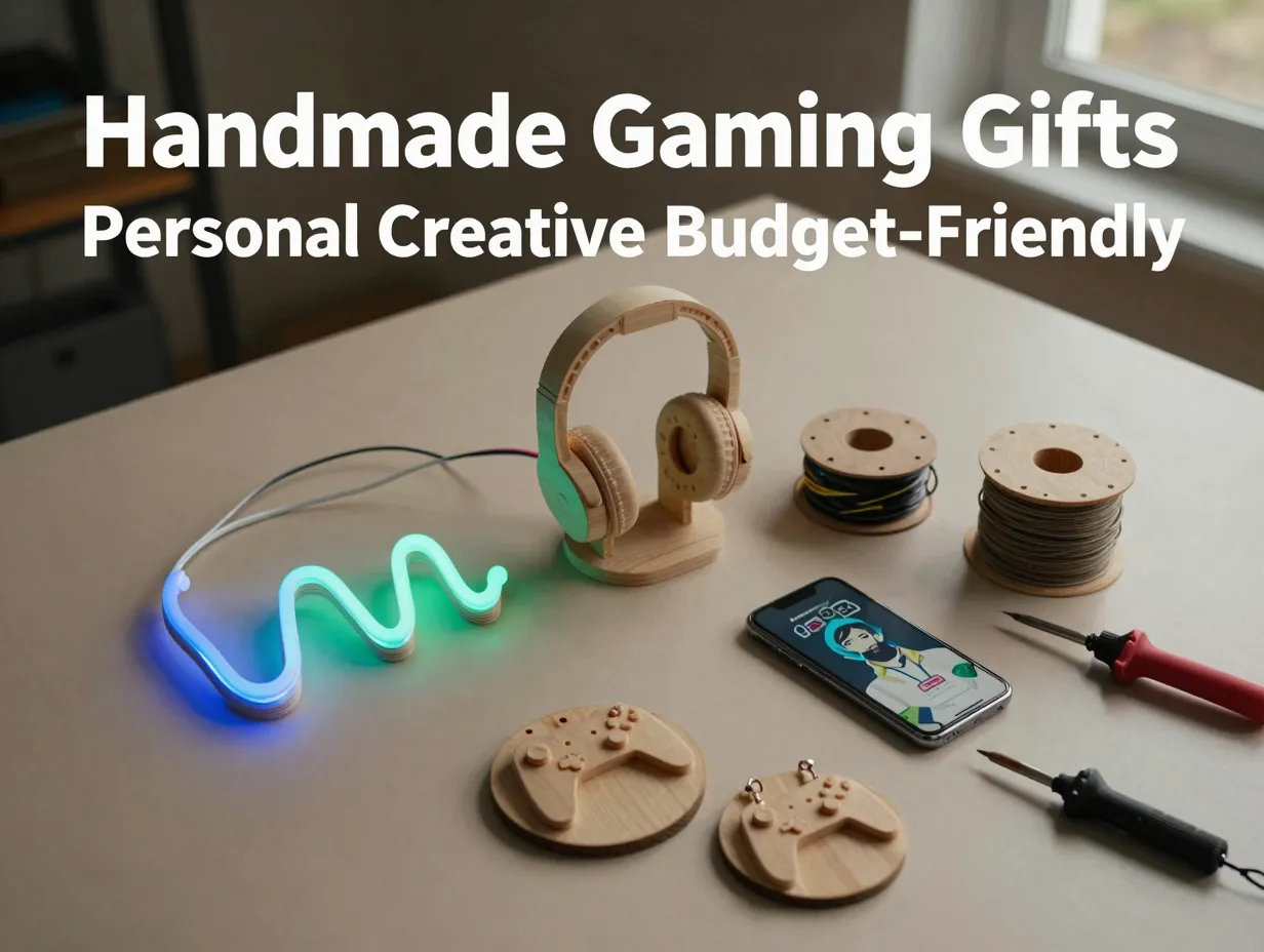 Handmade gaming gifts personal creative budget friendly