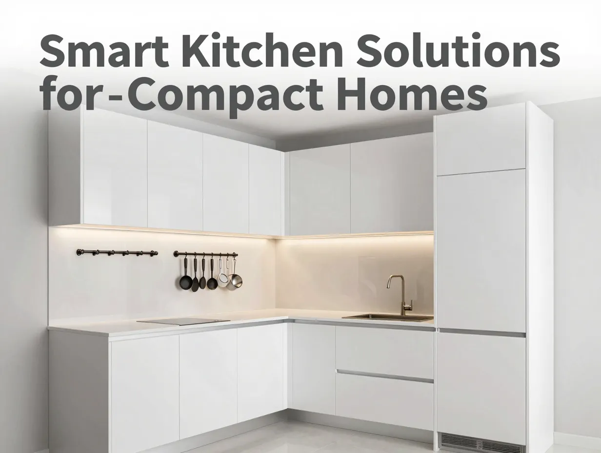Smart kitchen solutions for compact homes