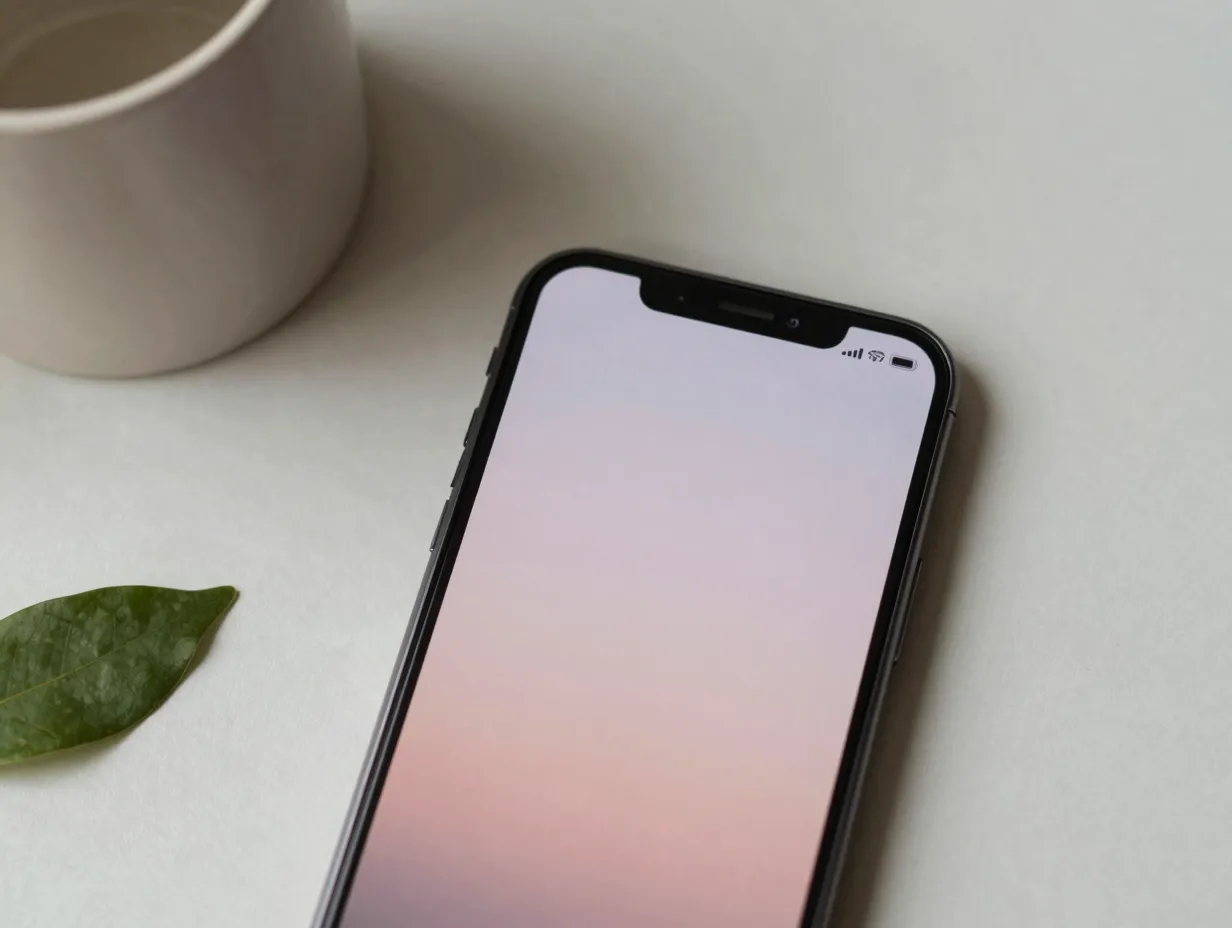 1 choose a cohesive wallpaper