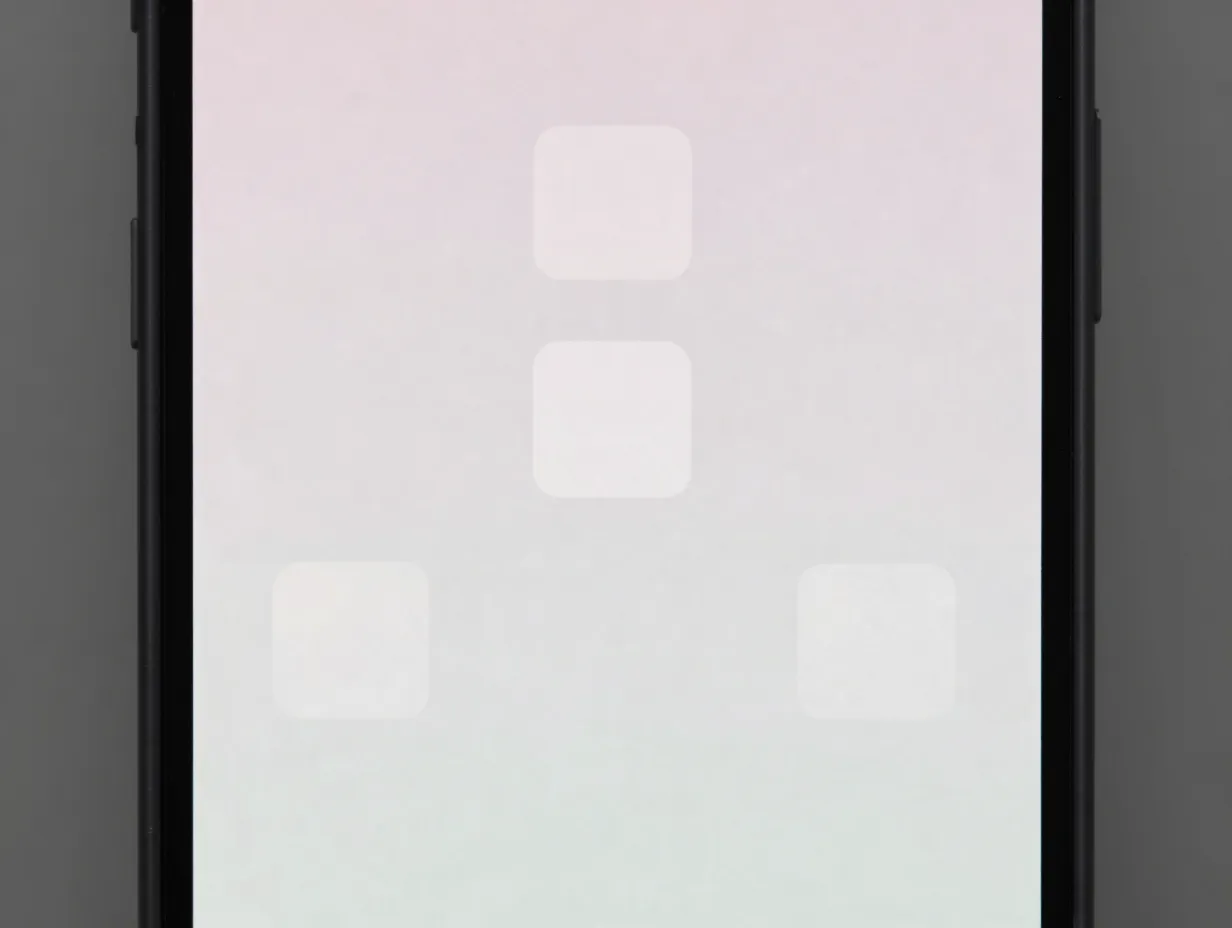 Adjust icon size and remove labels for a minimalist grid