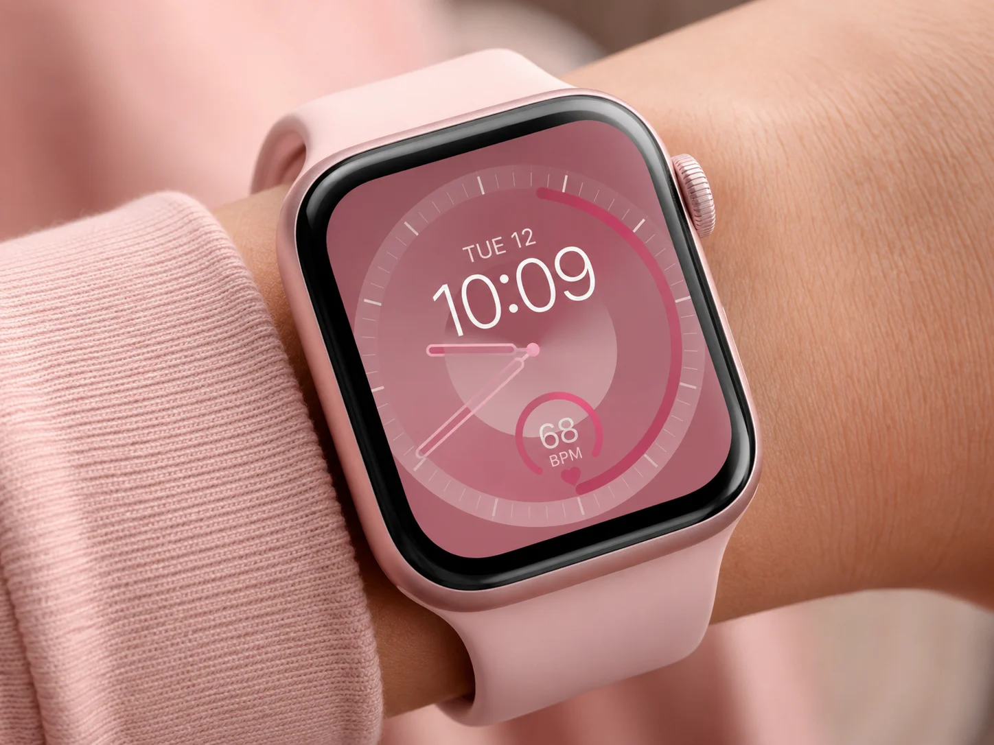 Apple watch series 9 pink aluminum 41mm