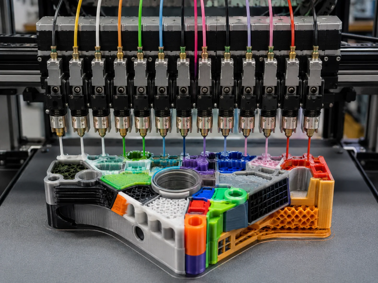 Atomform palette 300 the 12 nozzle multi material fdm system