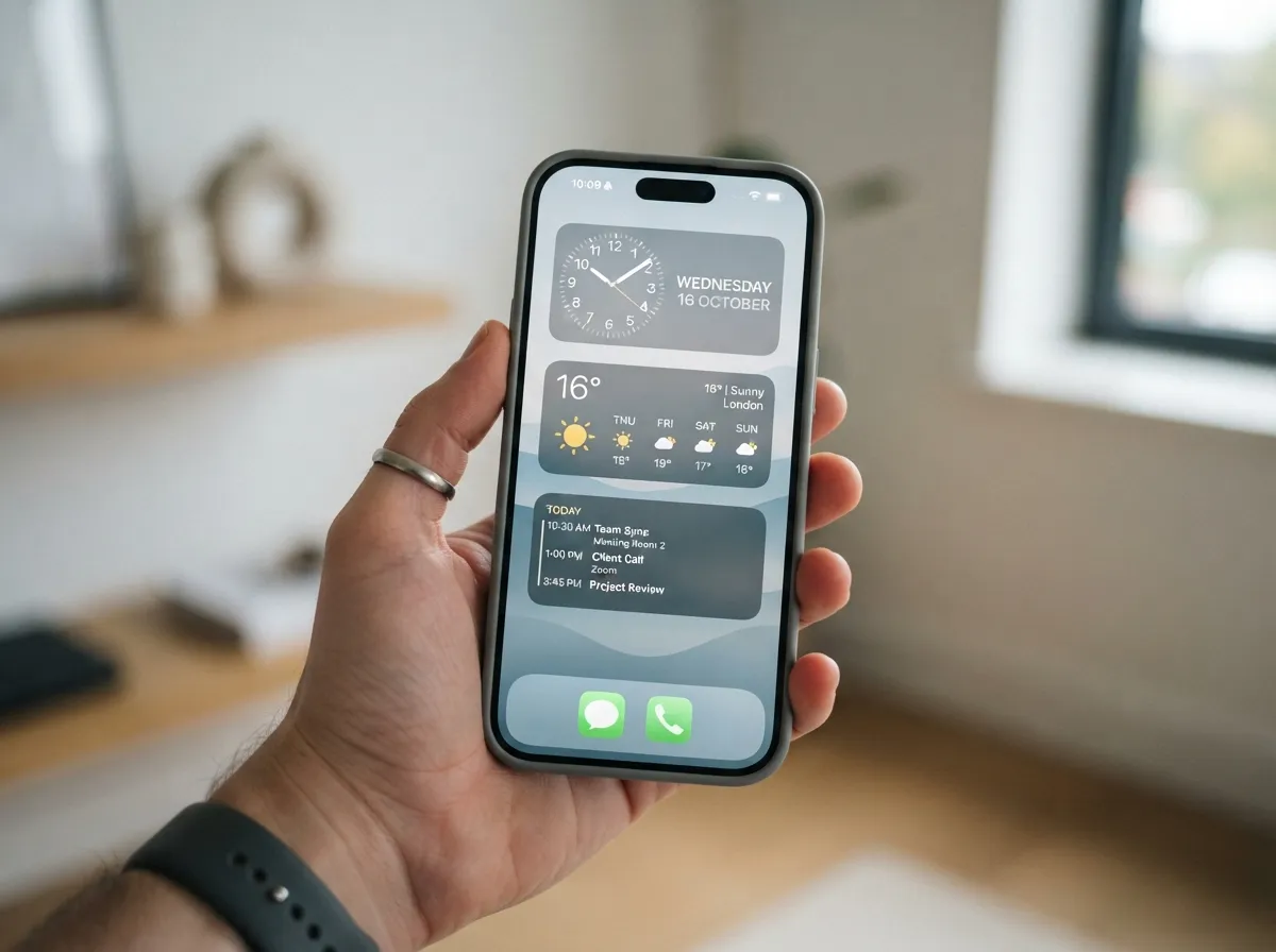 4 build a widget first main screen