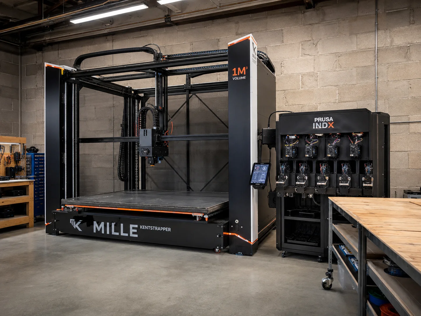 Modular large format systems kentstrapper mille and prusa indx