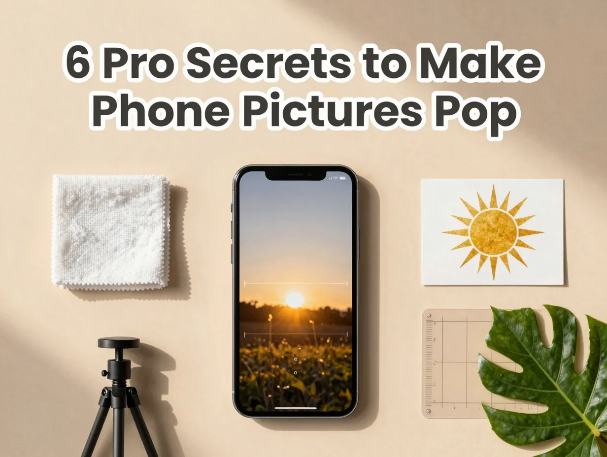 6 pro secrets to make phone pictures pop