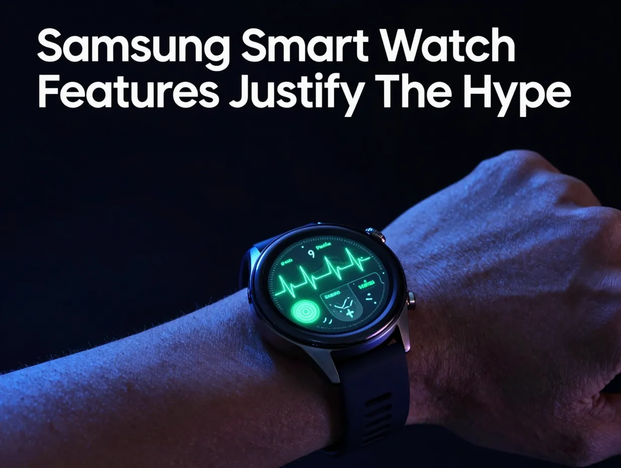 Samsung smart watch features justify the hype