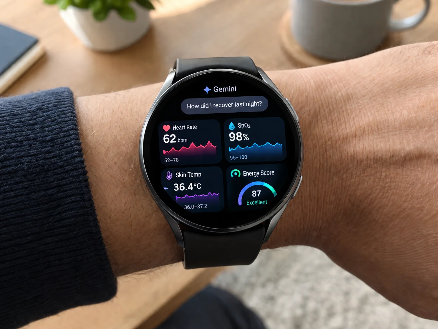 Ai health assistant and the vitals dashboard