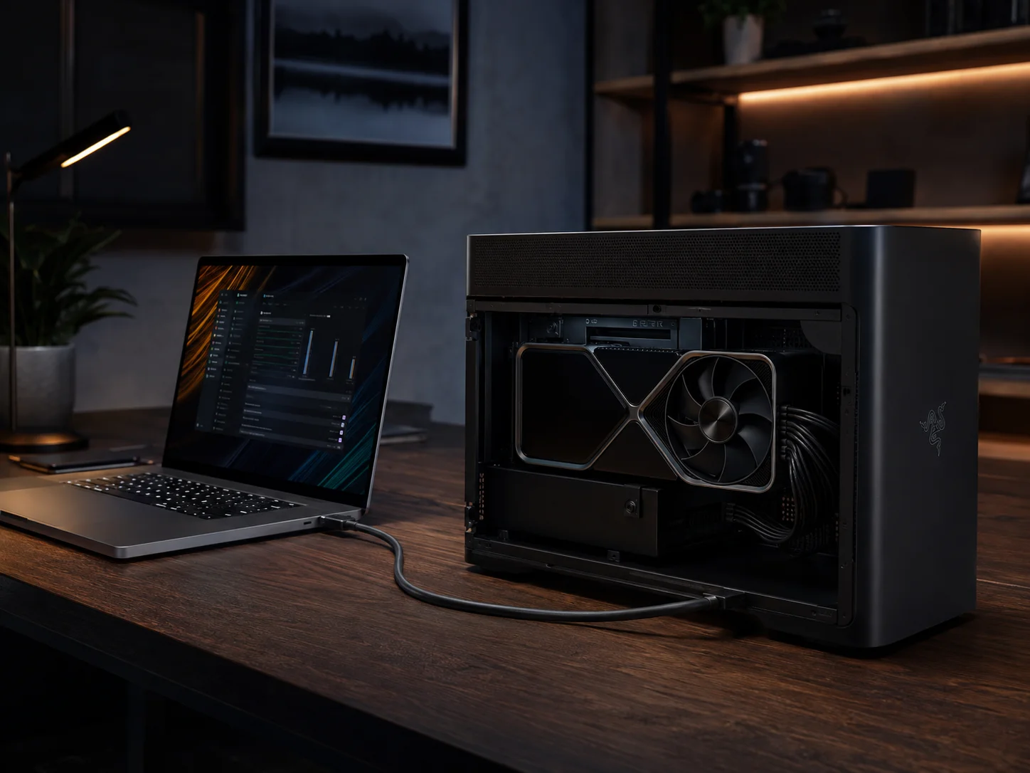 Thunderbolt 5 high power egpu configuration