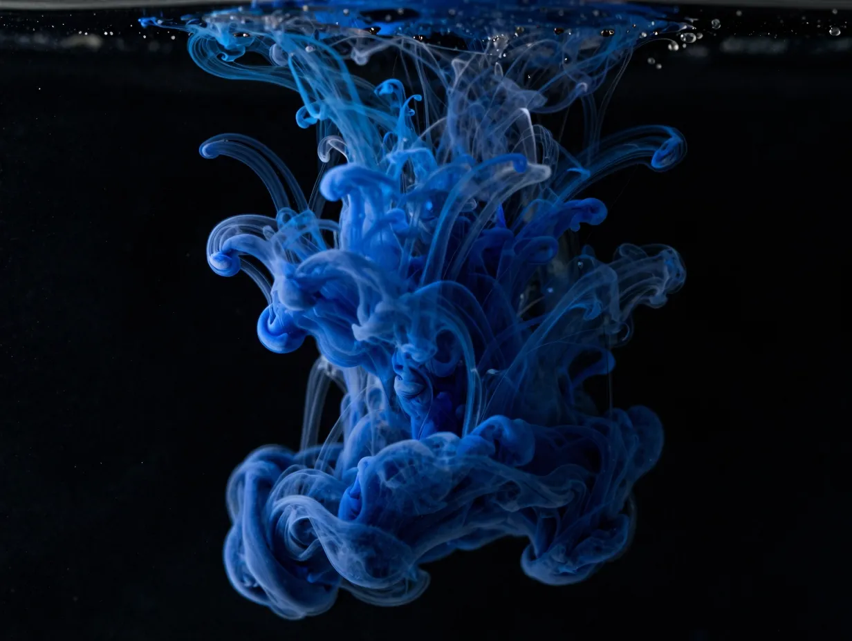 Abstract fluid ink