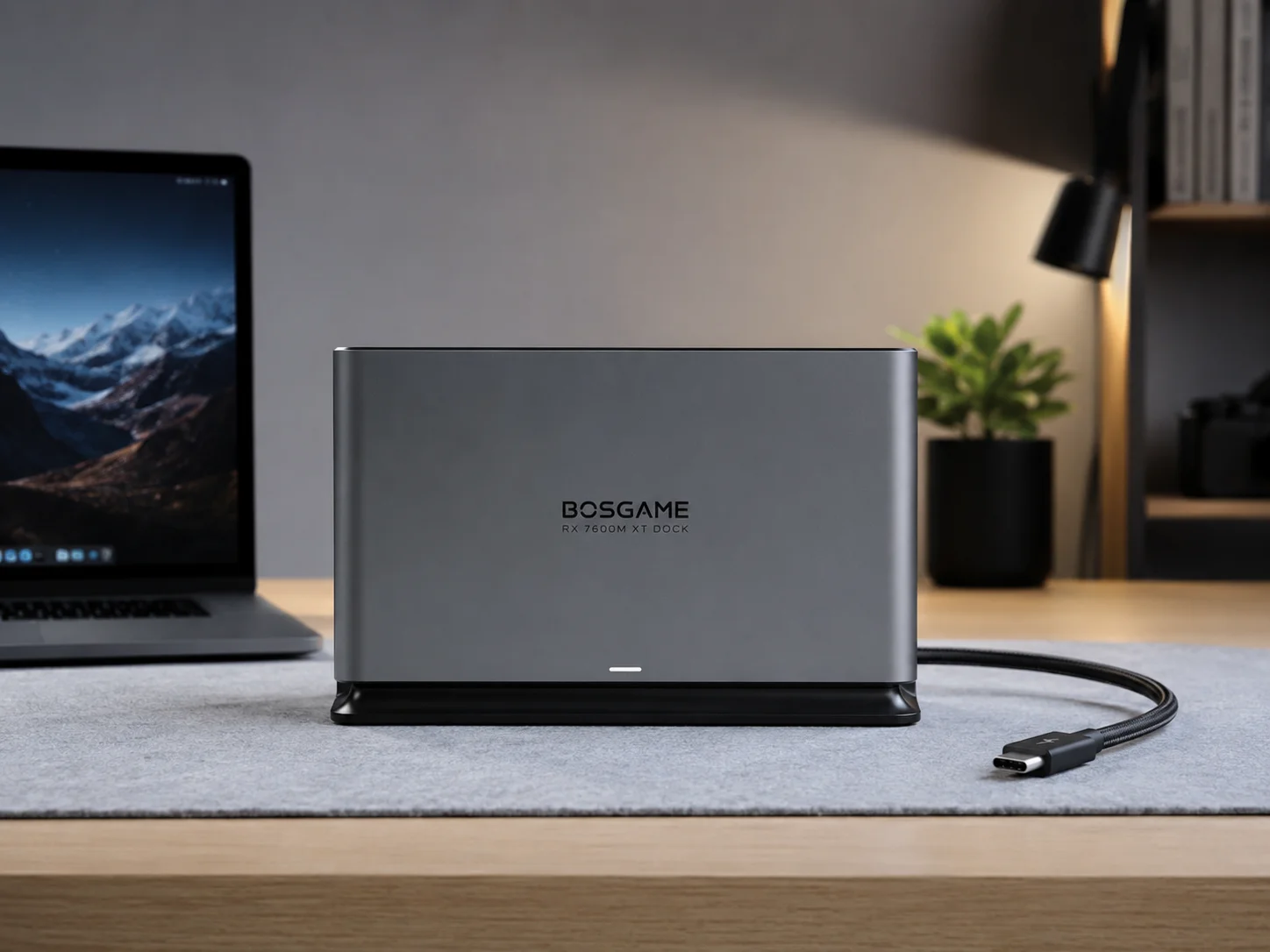 All in one usb4oculink dock with built in gpu configuration