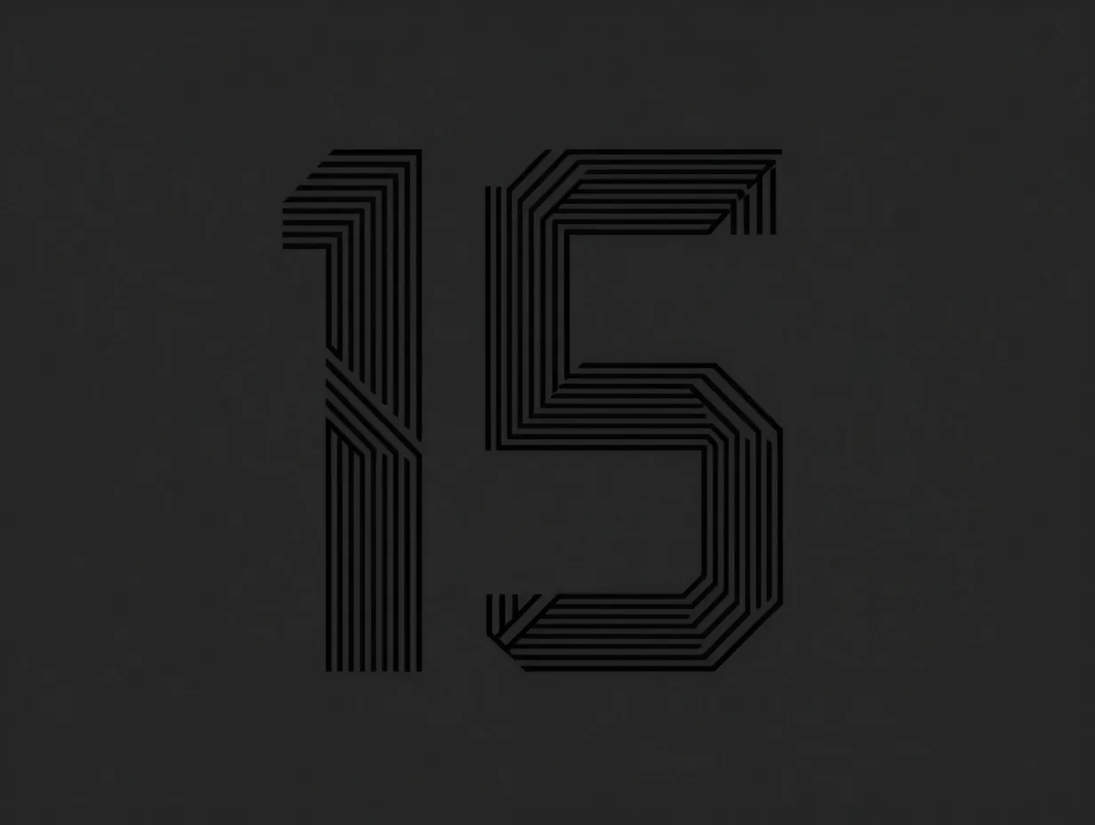Geometric pattern 15 dark