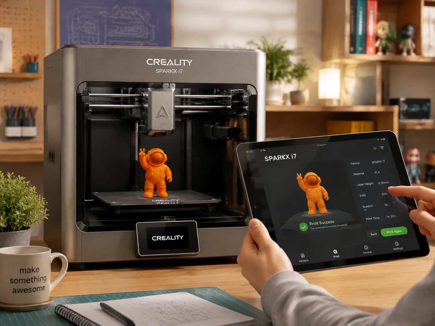 6 creality sparkx i7 best 3d printer of ces 2026 for beginners