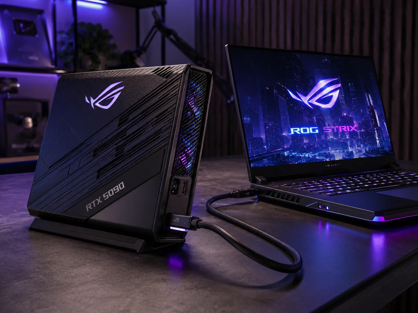 Premium integrated egpu system configuration
