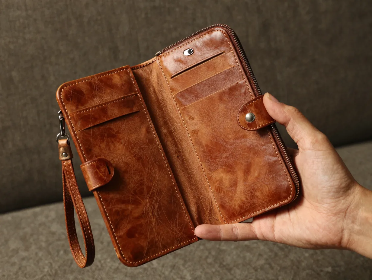 Casebus classic flipper retro leather folio