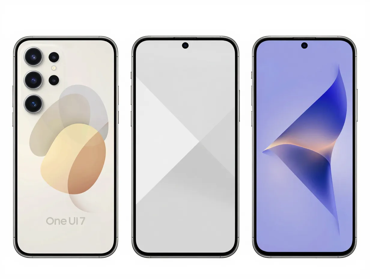 One ui 7 stock wallpapers official samsung collection