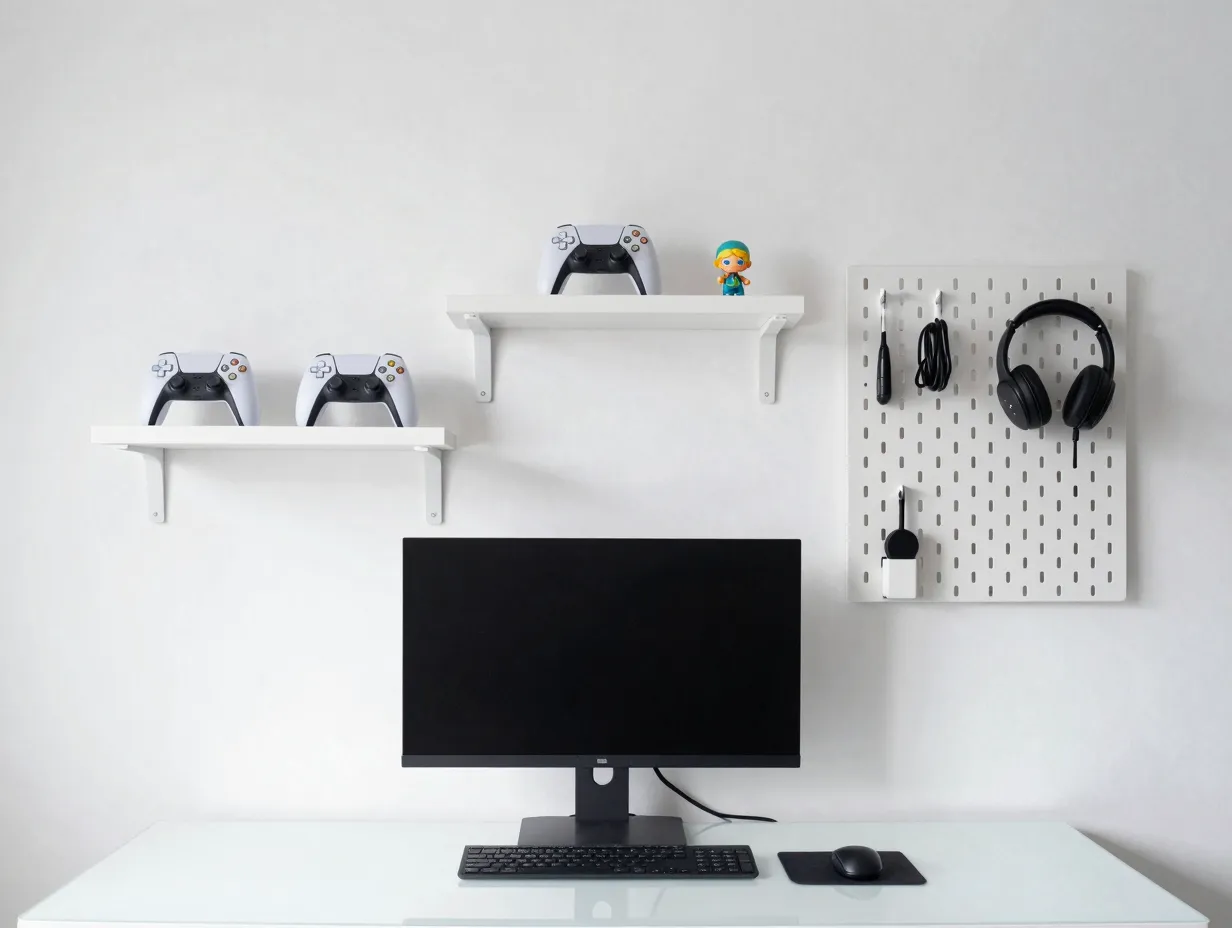 Use vertical storage instead of desktop storage