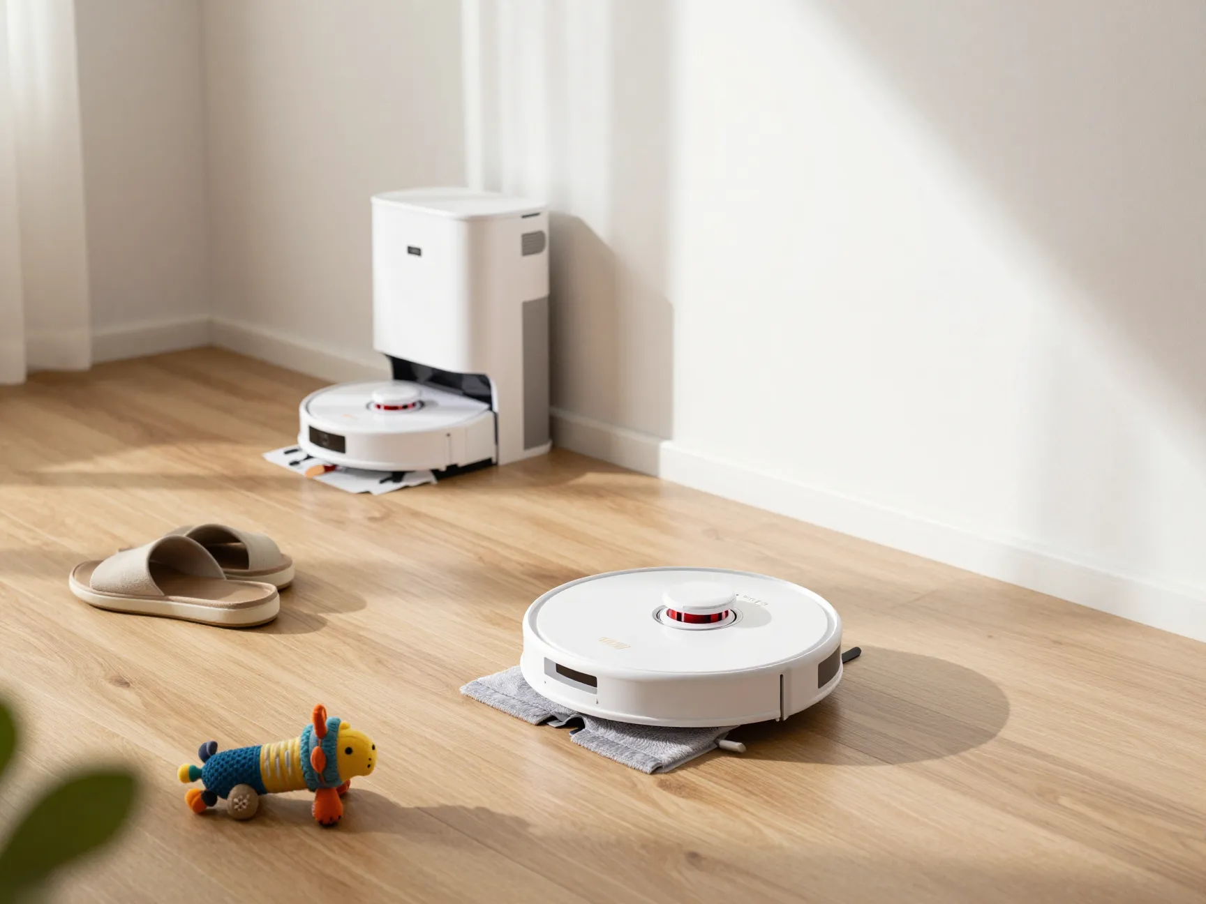 Robot vacuum and mop combo