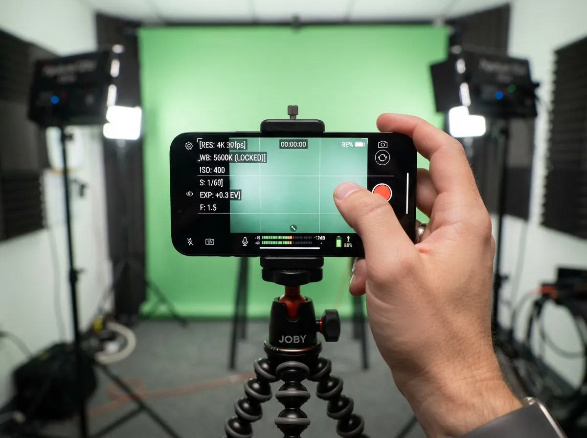 4 record in 4k with correct frame rate and shutter speed
