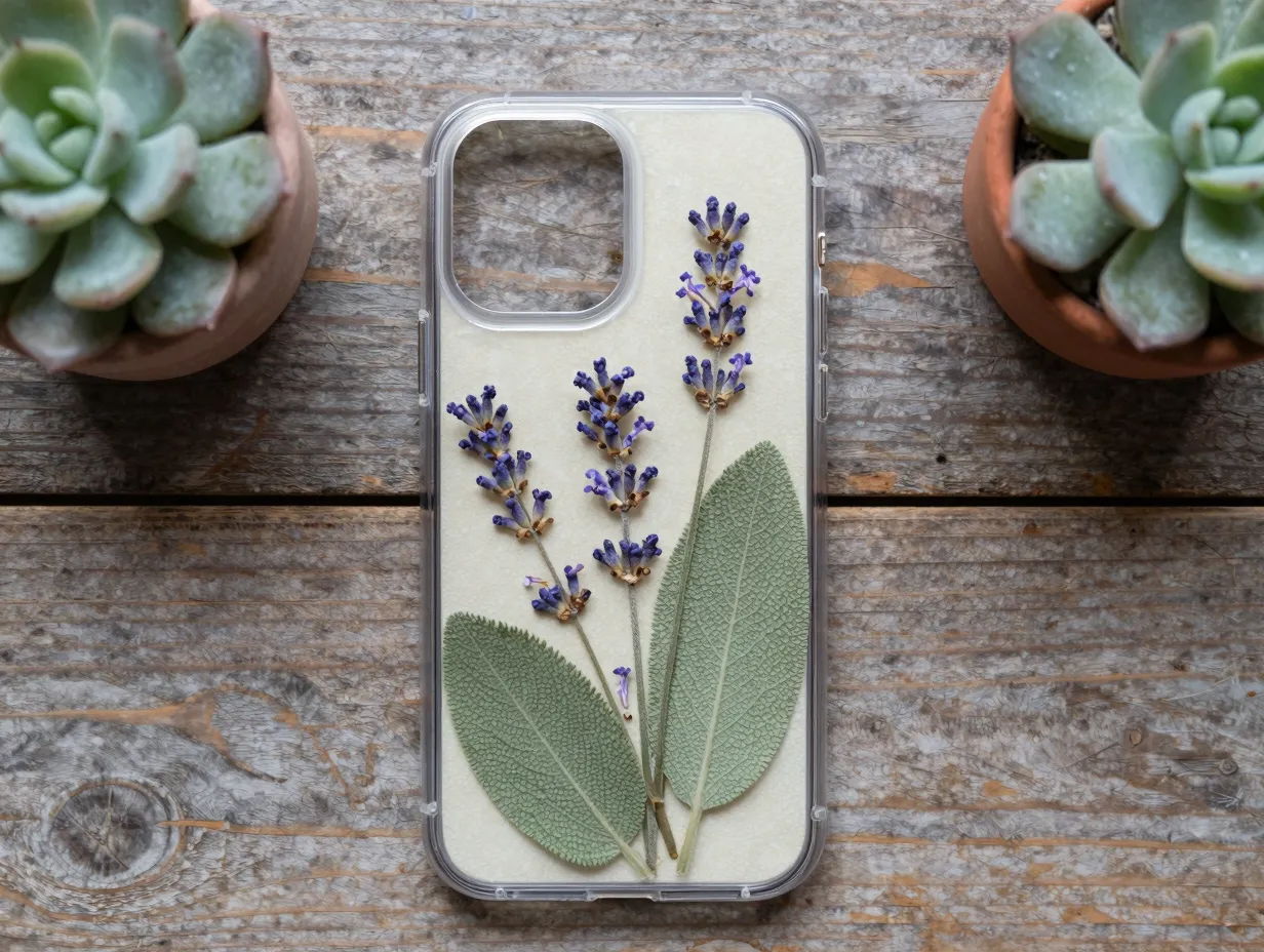 Botanical and pressed flower