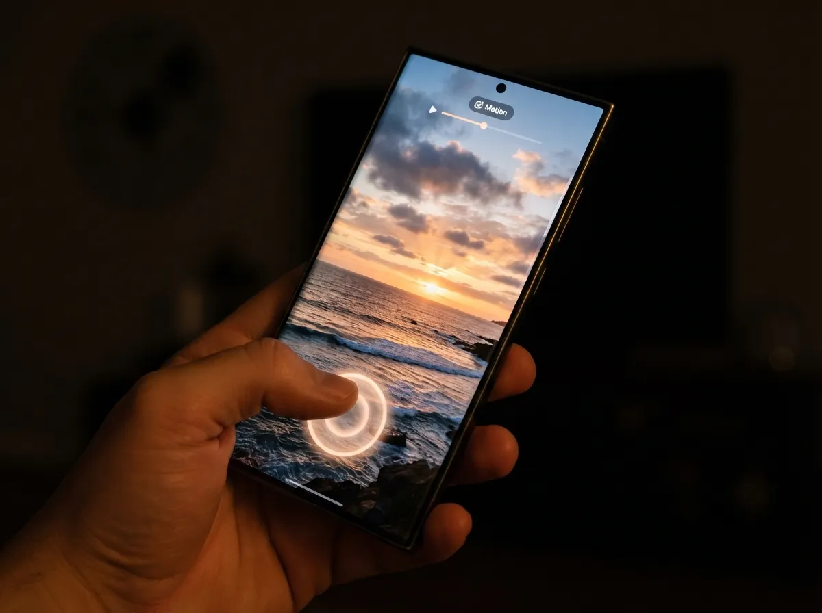Prepare for one ui 90s motion photo wallpapers