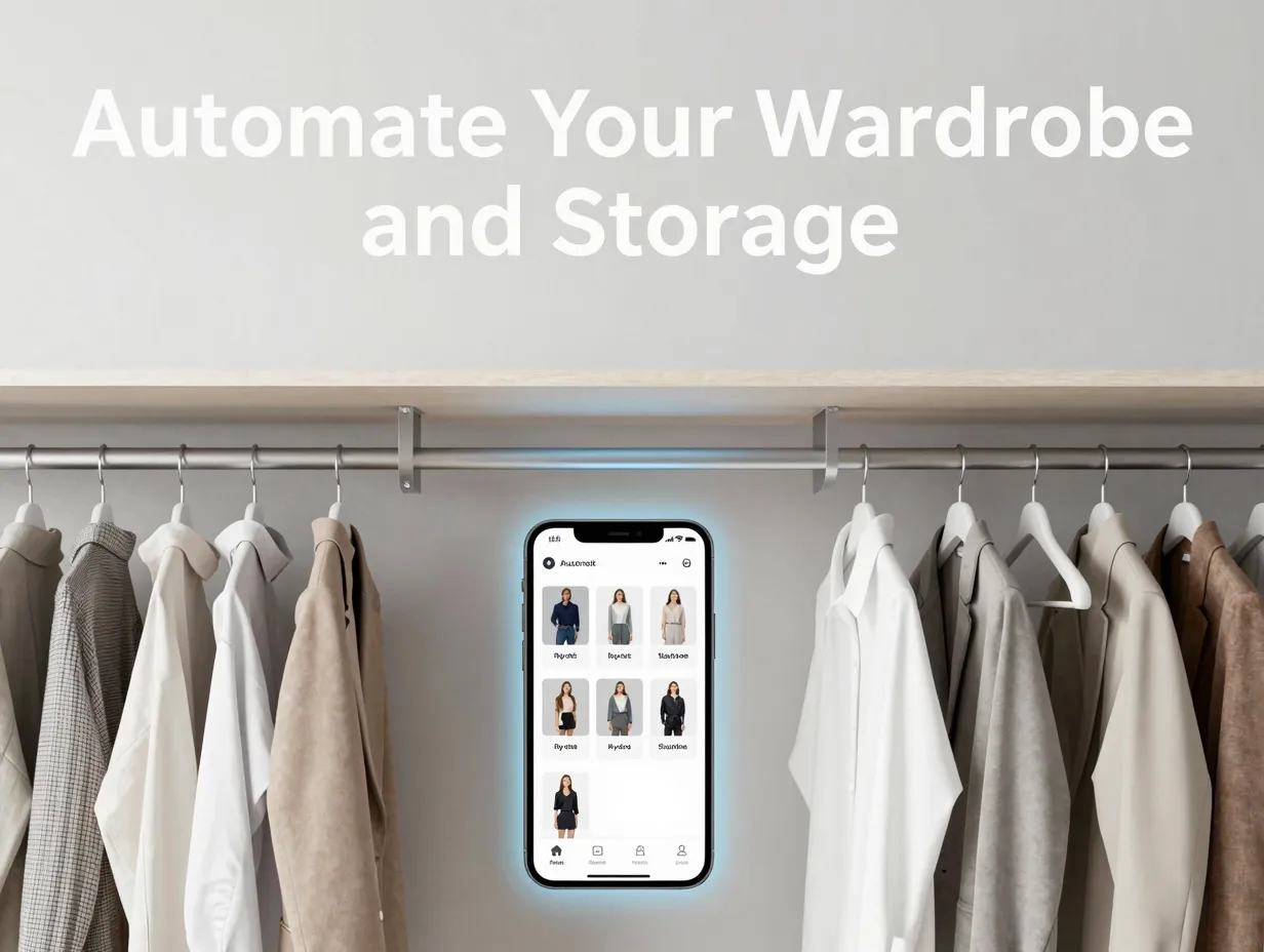 Automate your wardrobe and storage