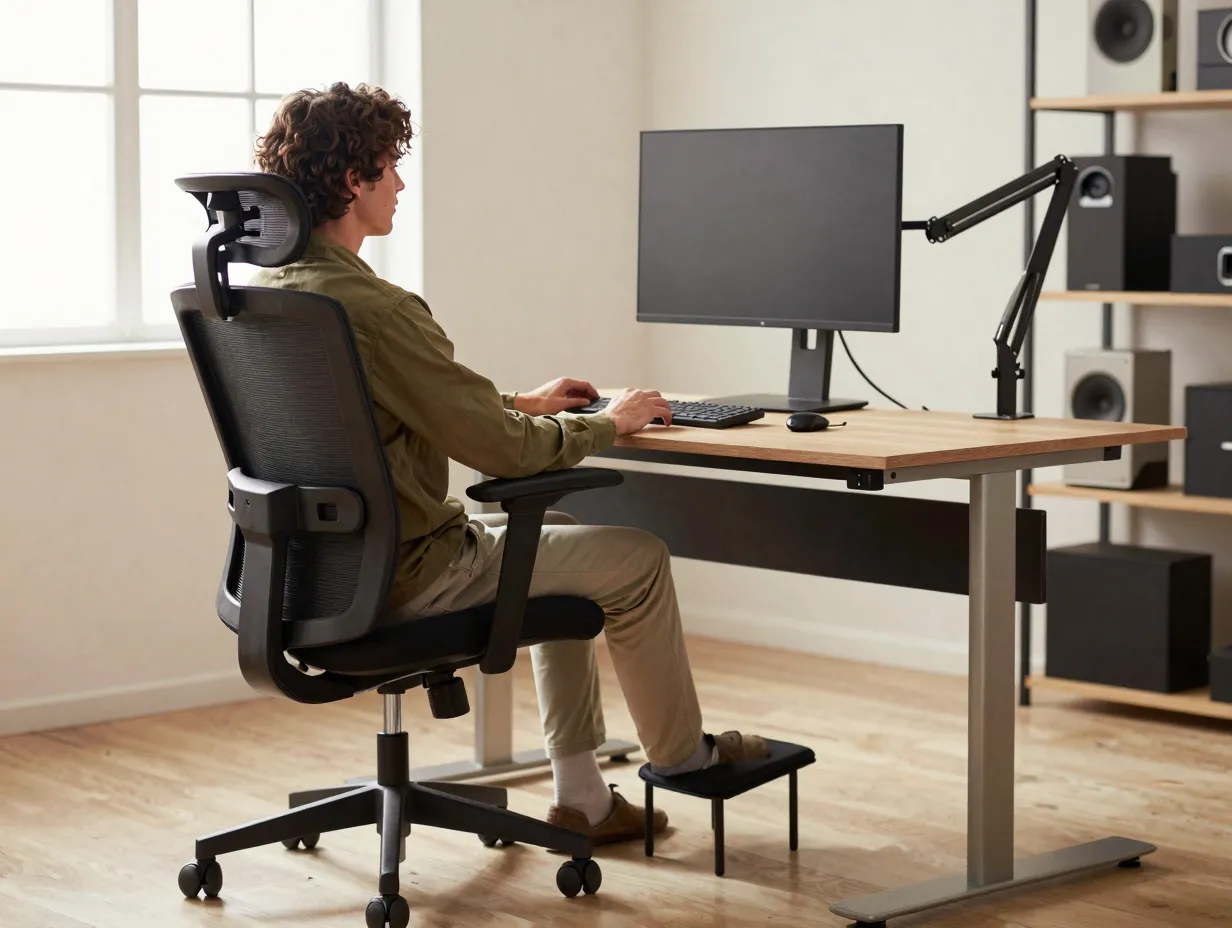 Anchor your budget in ergonomic furniture