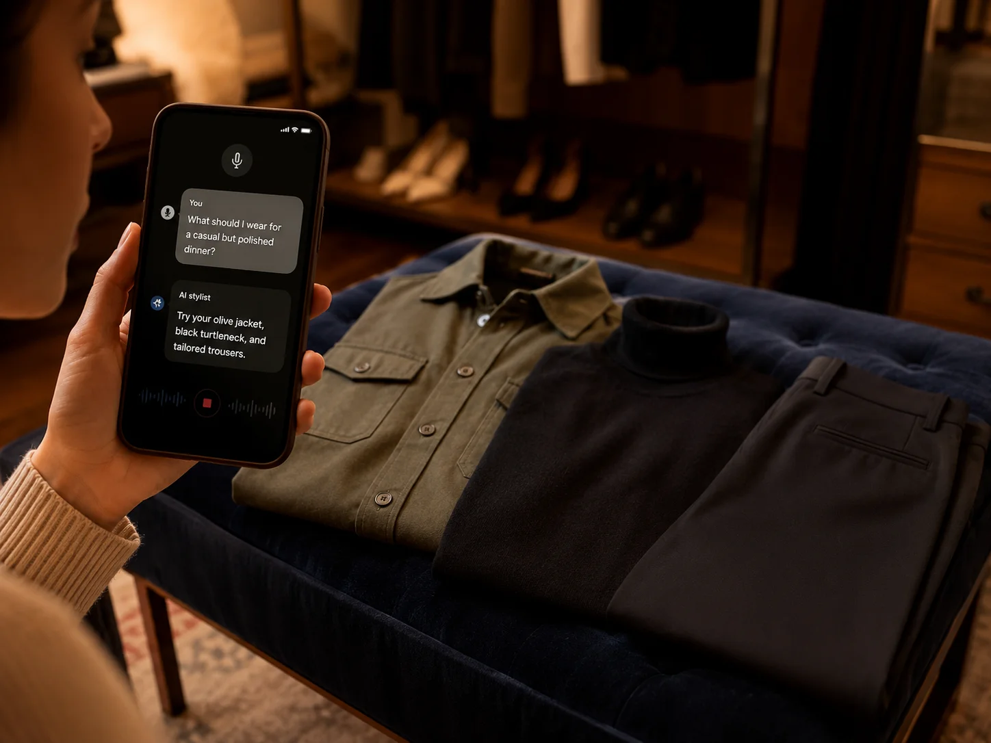 Add a conversational ai stylist to the workflow
