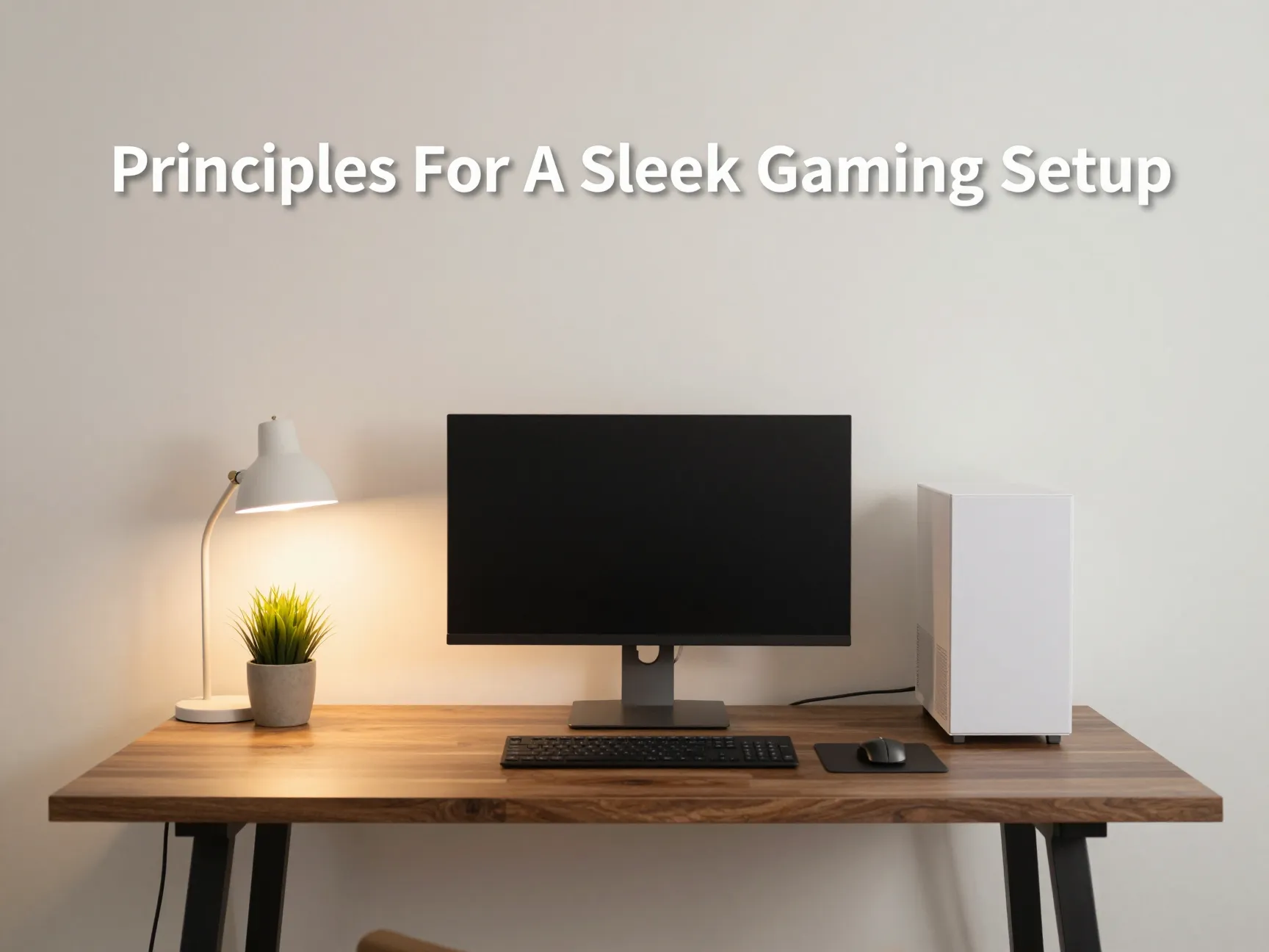 Principles for a sleek gaming setup