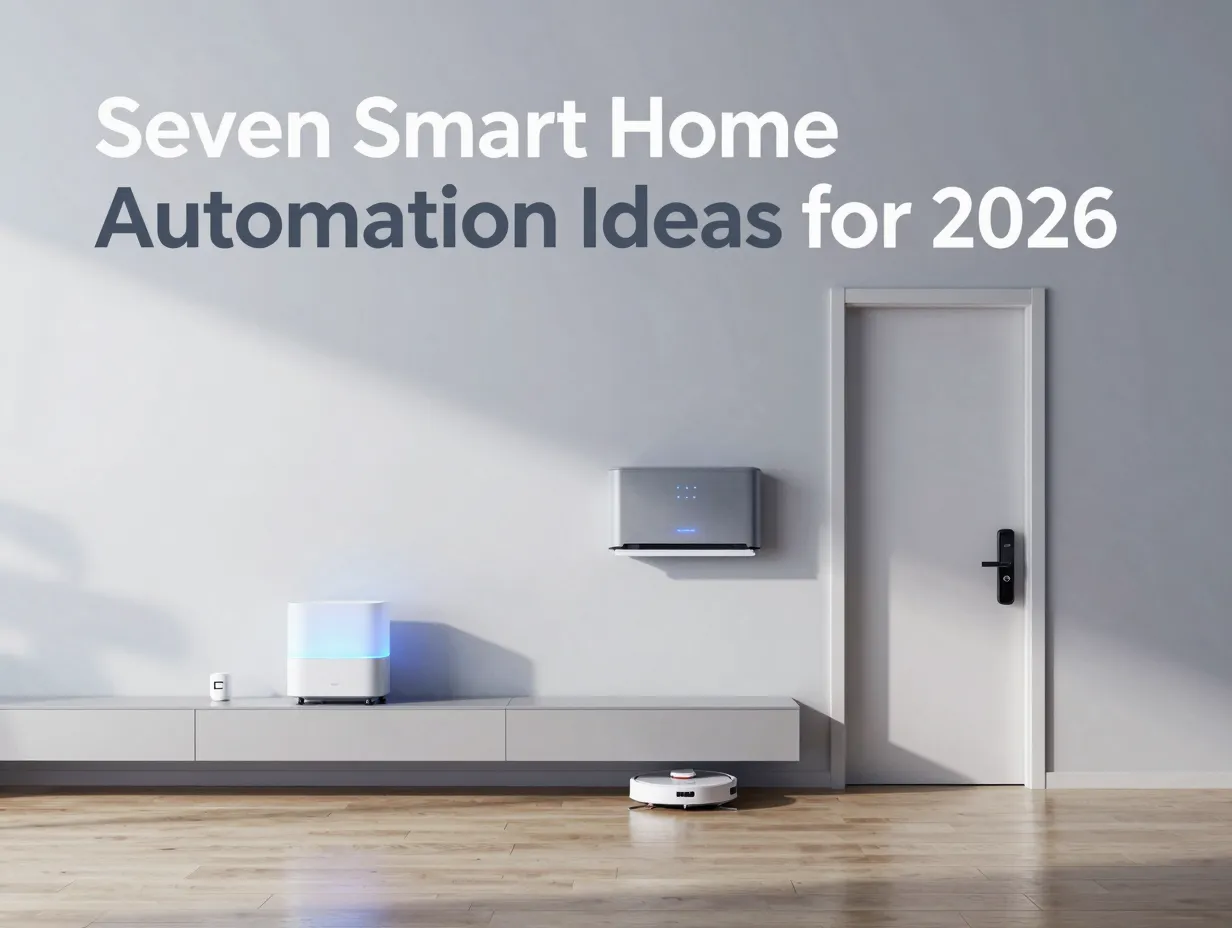Seven smart home automation ideas for 2026